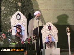 برگزاری مراسم پر شکوه و معنوی یادواره  شهدا در پردیس حضرت معصومه (س) 2