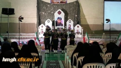 اجرای سرود جمهوری اسلامی ایران و سرودهای مرتبط با شهدا تو سط گروه موزیک لشگر علی  بن ابیطالب (ع)