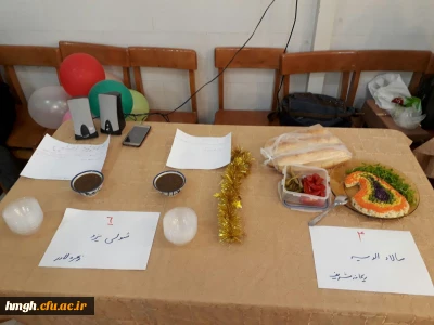 برگزاری جشنواره غذا به مناسبت هفته سلامت