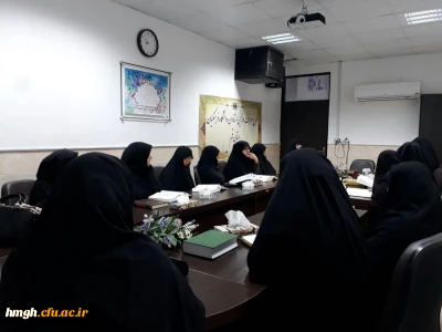 برگزاری جلسه قرائت و تفسیر جزء 26 قران کریم