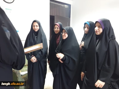 تقدیر دانشجویان از سرپرست پردیس حضرت معصومه (س)