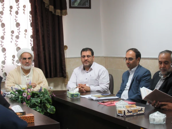 مراسم تودیع آقای حسن محمدپور و معارفه آقای محمدرضا احتشامی معاون توسعه منابع و امور دانشجویی پردیس حضرت معصومه (س) قم 2