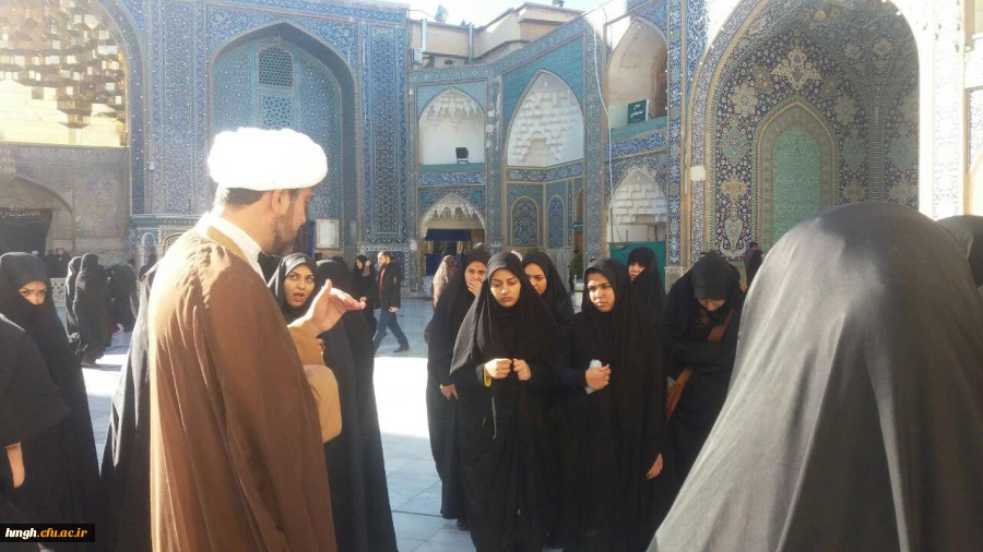 شرکت در برنامه حرم شناسی  2