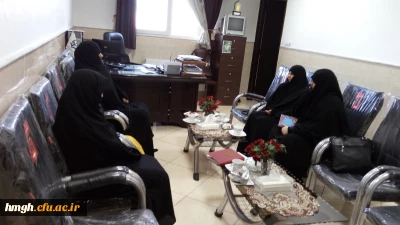 جلسه تفاهم و همکاری پردیس حضرت معصومه (س) قم با مدرسه علمیه حضرت آمنه(س)