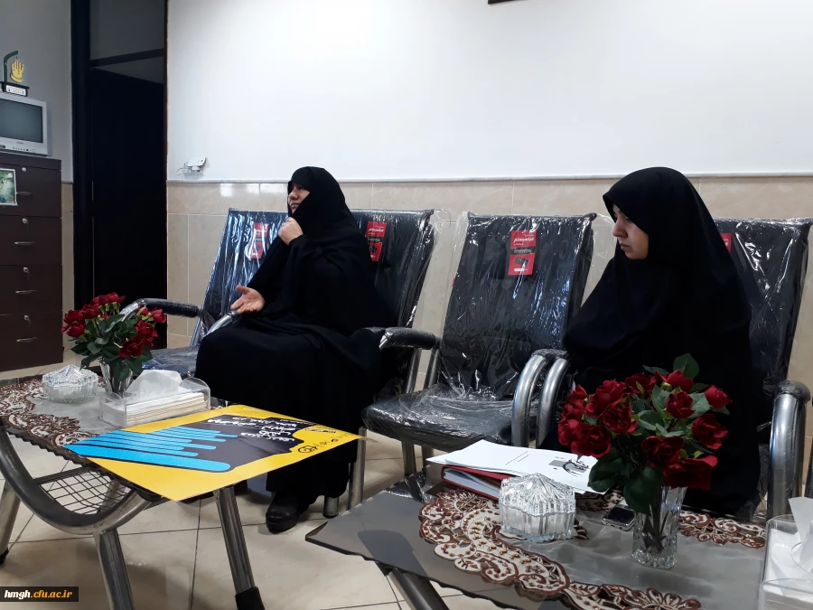 جلسه ای با نماینده جامعه الزهرا(س)- یکی از حامیان همایش کشوری «دانش موضوعی-تربیتی (دانش آموزش محتوا): آموزش دینی و قرآن ابتدایی» 2