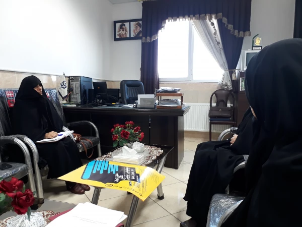 جلسه ای با نماینده جامعه الزهرا(س)- یکی از حامیان همایش کشوری «دانش موضوعی-تربیتی (دانش آموزش محتوا): آموزش دینی و قرآن ابتدایی» 2