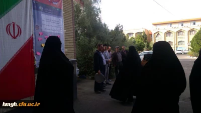 مراسم استقبال از زائران راهیان نور