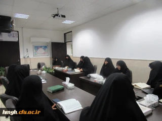 برگزاری جلسه جزء خوانی و تفسیر قرآن کریم به مناسبت ماه مبارک رمضان -