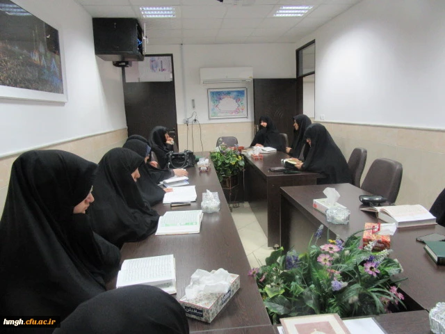 جلسه قرائت جز 5 قرآن و تفسیر موضوعی 2