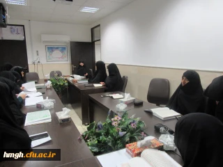 جلسه قرائت جز 6 قرآن و تفسیر