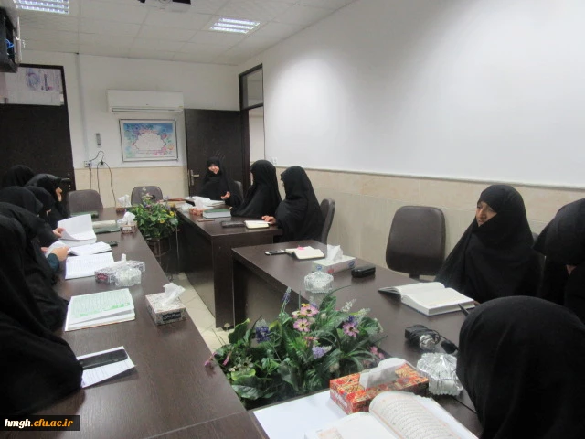 جلسه قرائت جز 6 قرآن و تفسیر  2