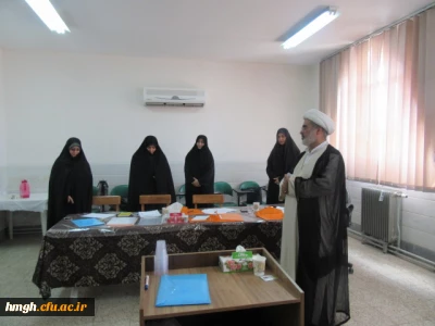 بازدید سرپرست مدیریت امور پردیسهای استان قم وهیئت همراه از مرکز مصاحبه پردیس حضرت معصومه (س)