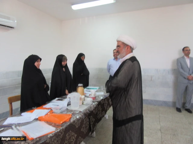 بازدید سرپرست مدیریت امور پردیسهای استان قم وهیئت همراه از مرکز مصاحبه پردیس حضرت معصومه (س) 2