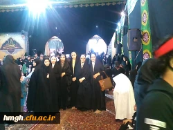 اعزام دانشجویان میهمان ترم تابستان به زیارت حرم مطهر حضرت معصومه (س)  و امام زادگان قم 2