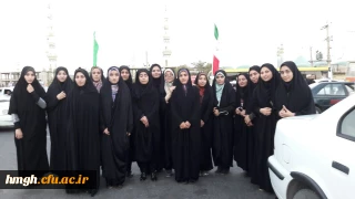 شرکت دانشجو معلمان ترم تابستان در مراسم روحبخش دعای عرفه در مسجد مقدس جمکران