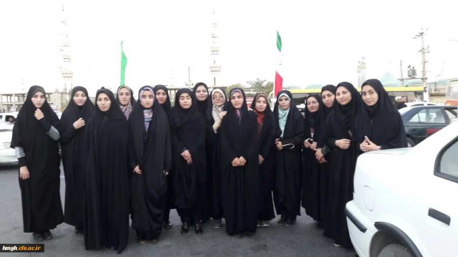 شرکت دانشجو معلمان ترم تابستان در مراسم روحبخش دعای عرفه در مسجد مقدس جمکران 2