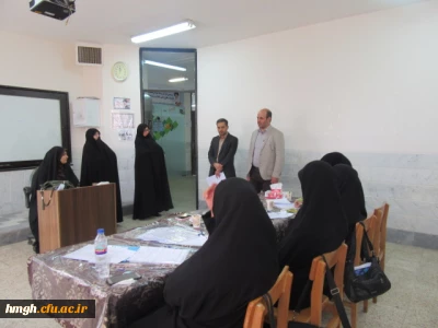 بازدید معاون محترم منابع انسانی اداره کل آموزش وپرورش وهیئت همراه از روند مصاحبه پذیرفته شدگان آزمون استخدامی آموزش وپرورش