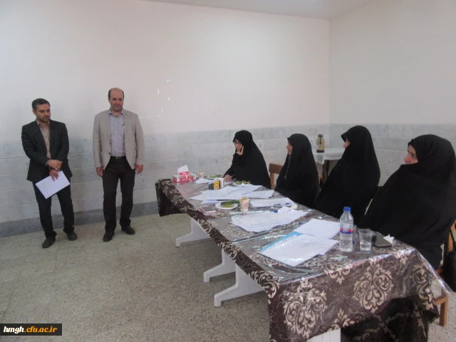 بازدید معاون محترم منابع انسانی اداره کل آموزش وپرورش وهیئت همراه از روند مصاحبه پذیرفته شدگان آزمون استخدامی آموزش وپرورش 3