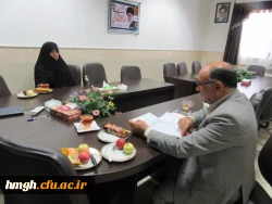 برگزاری مصاحبه علمی وعمومی جهت تعیین صلاحیت تدریس اساتید مدعو در سال تحصیلی 98-97 3