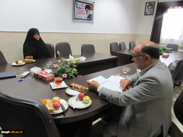 برگزاری مصاحبه علمی وعمومی جهت تعیین صلاحیت تدریس اساتید مدعو در سال تحصیلی 98-97 3