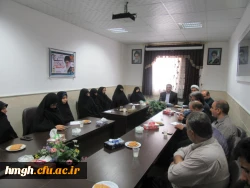 مراسم معارفه مسئول حراست پردیس حضرت معصومه (س)  2