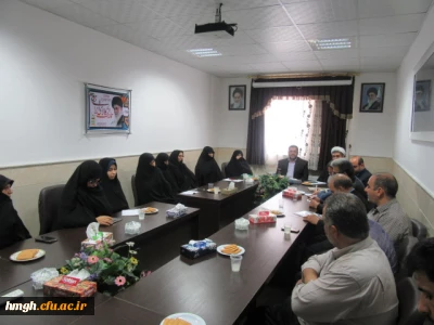 مراسم معارفه مسئول حراست پردیس حضرت معصومه (س)