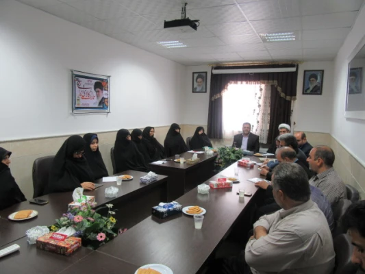 مراسم معارفه مسئول حراست پردیس حضرت معصومه (س)  2