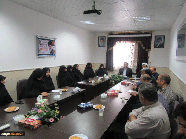 مراسم معارفه مسئول حراست پردیس حضرت معصومه (س)  2