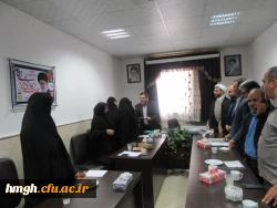 مراسم معارفه مسئول حراست پردیس حضرت معصومه (س)  2