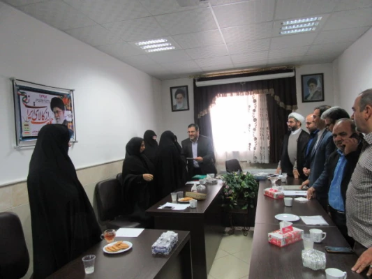 مراسم معارفه مسئول حراست پردیس حضرت معصومه (س)  2