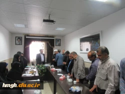 مراسم معارفه مسئول حراست پردیس حضرت معصومه (س)  2