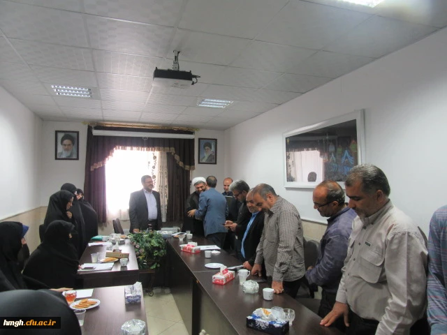 مراسم معارفه مسئول حراست پردیس حضرت معصومه (س)  2