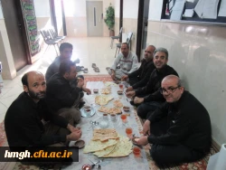 مراسم قرائت زیارت عاشورادر پردیس حضرت معصومه (س) 2