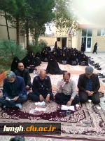 برگزاری مجلس سوگواری اربعین حسینی و قرائت زیارت عاشورا در پردیس حضرت معصومه(س) 2