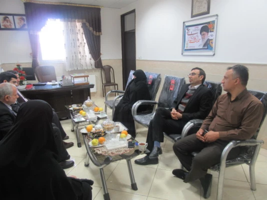 بازدید دکتر مشهدی مدیر کارورزی و امور مدارس وابسته دانشگاه فرهنگیان از پردیس حضرت معصومه(س) 2