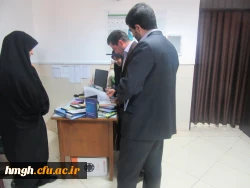 بازدید دکتر مشهدی مدیر کارورزی و امور مدارس وابسته دانشگاه فرهنگیان از پردیس حضرت معصومه(س) 2