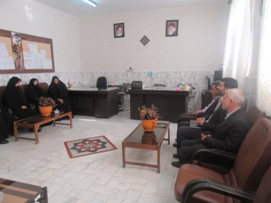 بازدید دکتر مشهدی مدیر کارورزی و امور مدارس وابسته دانشگاه فرهنگیان از پردیس حضرت معصومه(س) 2