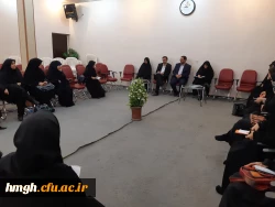 دومین نشست مسؤولان پردیس حضرت معصومه(س) با نمایندگان دانشجویی  2