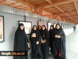 بازدید از نمایشگاه عکس سربندهای ماه 3