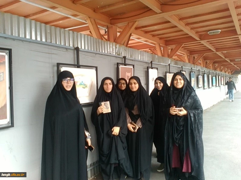 بازدید از نمایشگاه عکس سربندهای ماه 3