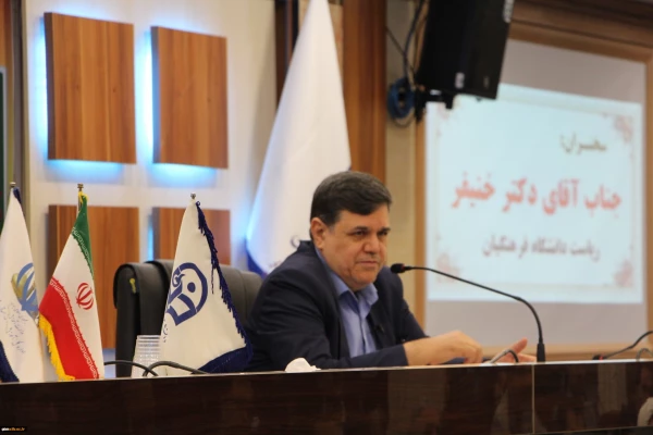 رییس دانشگاه فرهنگیان در دوره بالندگی معاونت دانشجویی:
فعالیت در تربیت معلم یعنی ترسیم نقشه آینده کشور
 3