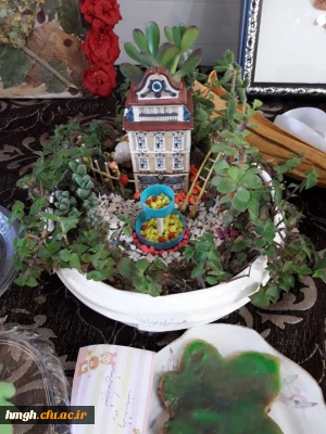 نمایشگاه آثار هنری دانشجومعلمان رشته آموزش ابتدایی ورودی 97