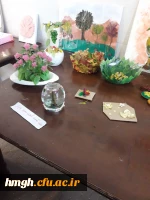 نمایشگاه آثار هنری دانشجومعلمان رشته آموزش ابتدایی ورودی 97  3