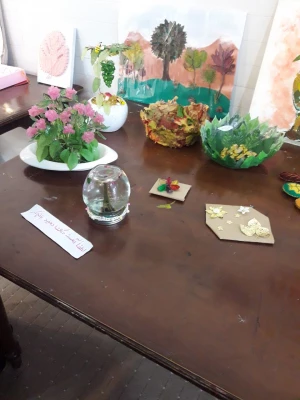 نمایشگاه آثار هنری دانشجومعلمان رشته آموزش ابتدایی ورودی 97  3