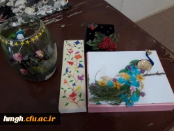 نمایشگاه آثار هنری دانشجومعلمان رشته آموزش ابتدایی ورودی 97  4