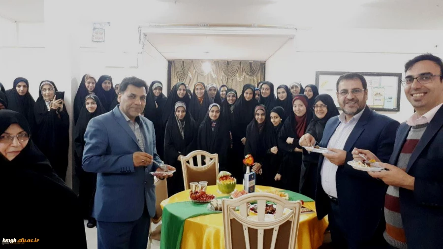 مراسم شب یلدا در پردیس حضرت معصومه(س) قم با حضور معاونت فرهنگی دانشگاه فرهنگیان 2