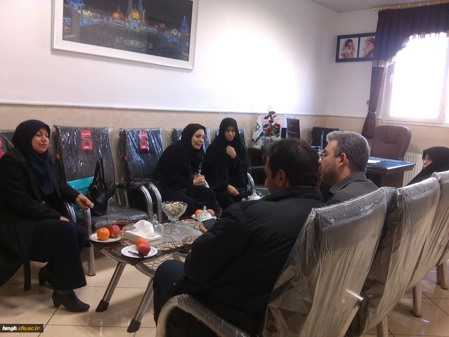 بازدید مسؤولان معاونت آموزش و تحصیلات تکمیلی دانشگاه فرهنگیان از پردیس حضرت معصومه(س) 2