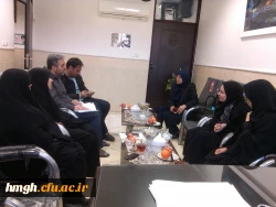 بازدید مسؤولان معاونت آموزش و تحصیلات تکمیلی دانشگاه فرهنگیان از پردیس حضرت معصومه(س) 2