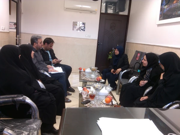 بازدید مسؤولان معاونت آموزش و تحصیلات تکمیلی دانشگاه فرهنگیان از پردیس حضرت معصومه(س) 2