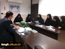 برگزاری جلسه شورای صنفی در خصوص تدوین برنامه غذایی نیمسال دوم 98-97 2